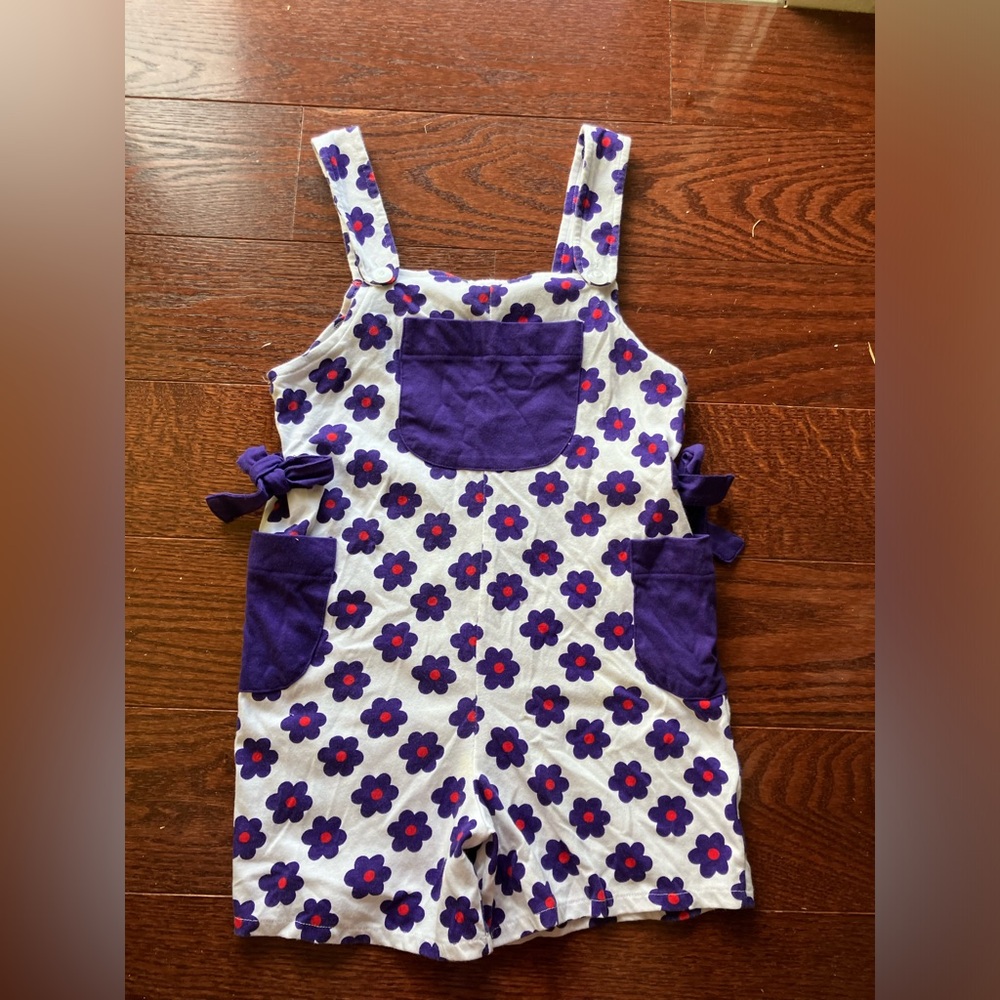 990s vintage floral jumper overalls kids